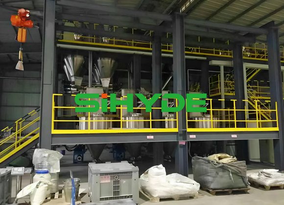 中海德陶瓷配料系统：全密封防潮设计，粉料称量精度高