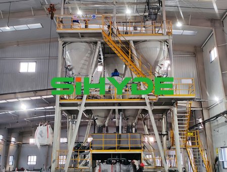 橡胶及电池化工配料生产线