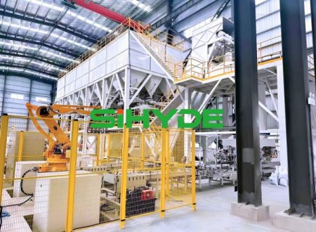 30仓不定型耐火材料自动化配料线