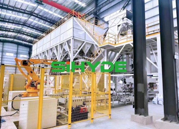 堵料、精度差、粉尘大？中海德 30 仓配料线破解耐材生产痛点