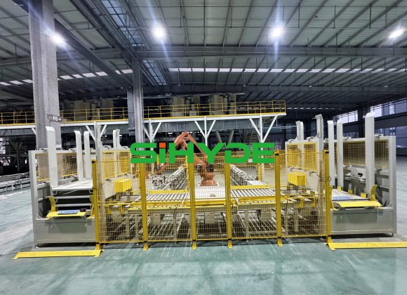 智能码垛 高效领跑 中海德全自动码垛机器人系统