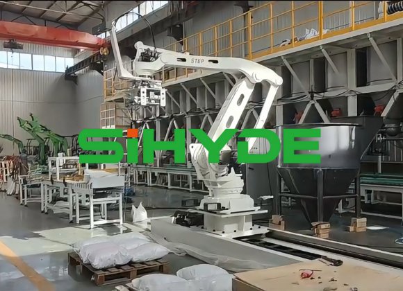 浇注料自动化配料生产线｜中海德不定型耐火材料智能配料解决方案