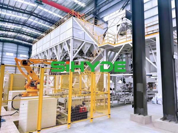 堵料、精度差、粉尘大?中海德 30 仓配料线破解耐材生产痛点